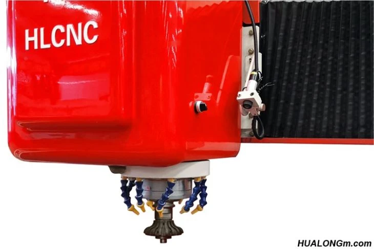 Head of cnc stone cutting and polishing machine