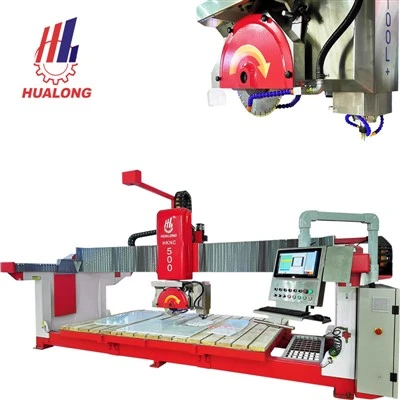 5 Assi CNC Bridge Saw Stone Slab Machine